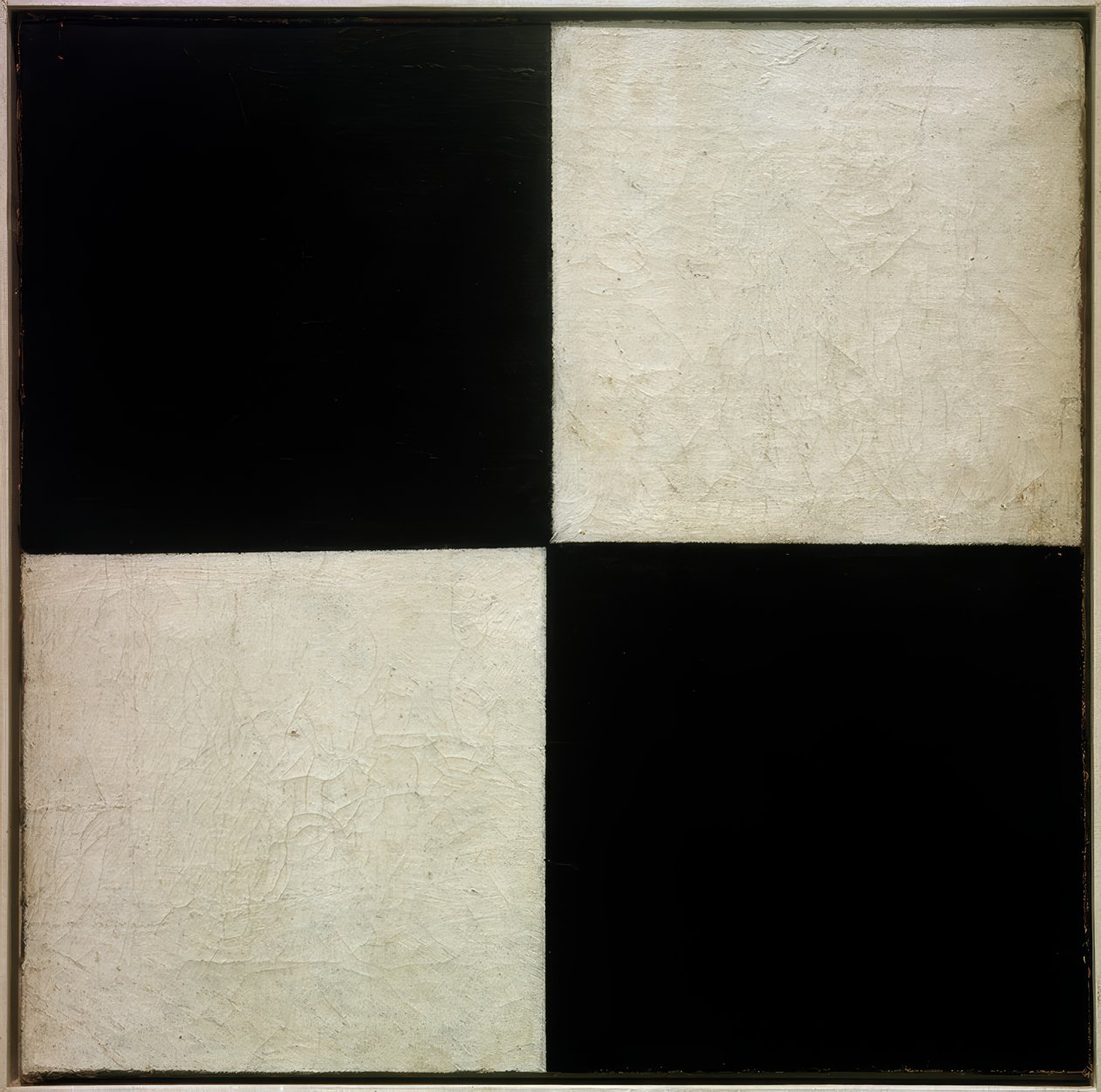Fyra rutor, 1915 av Kazimir Severinovich Malevich