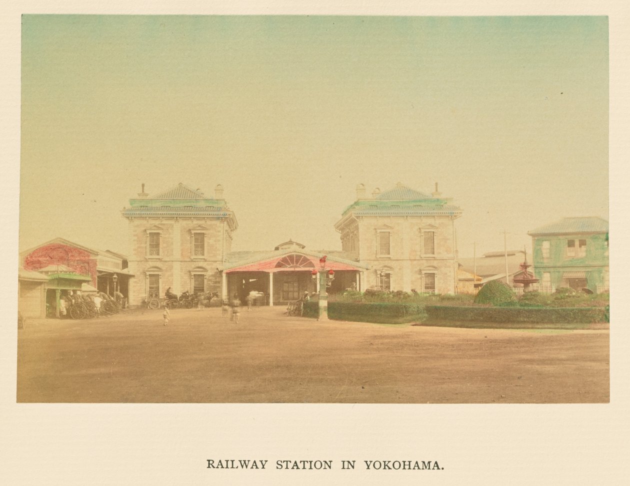 Järnvägsstation i Yokohama av Kazumasa Ogawa
