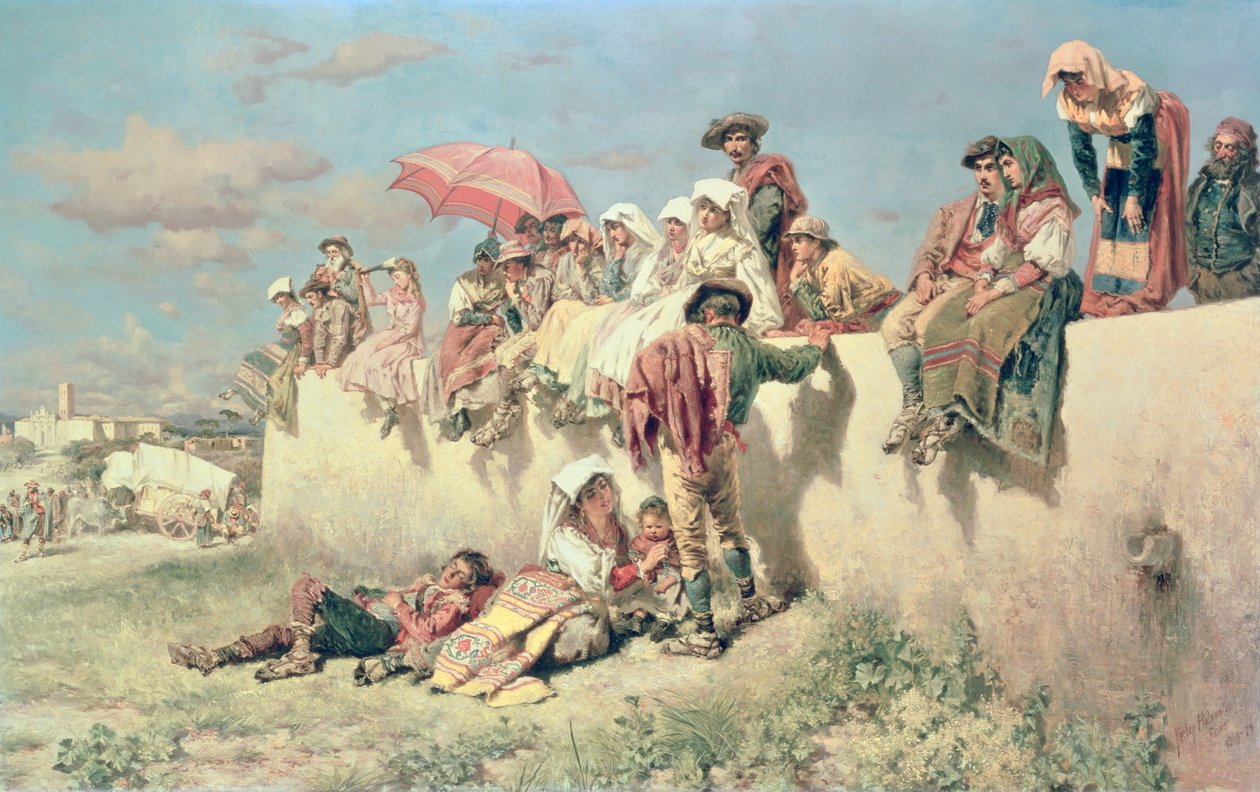 Faatalitali mo le Faamanuiaga i fafo atu o Roma, 19th centuryswed av Keeley Halswelle