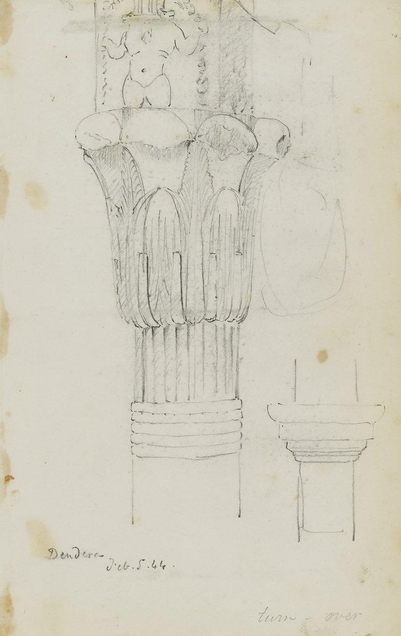 Dendera, den 5 februari 1844 av Kellogg, Miner Kilbourne