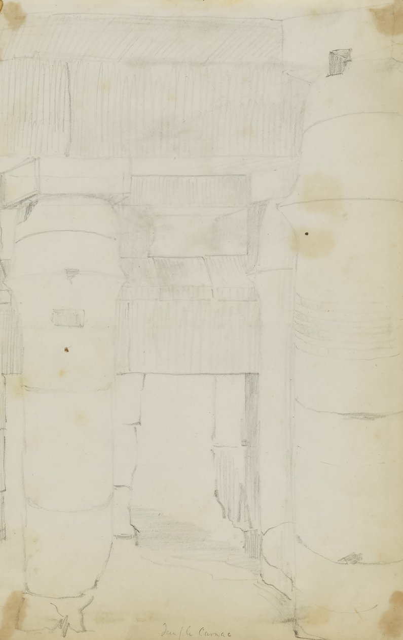 Temple Carnac, Egypten av Kellogg, Miner Kilbourne