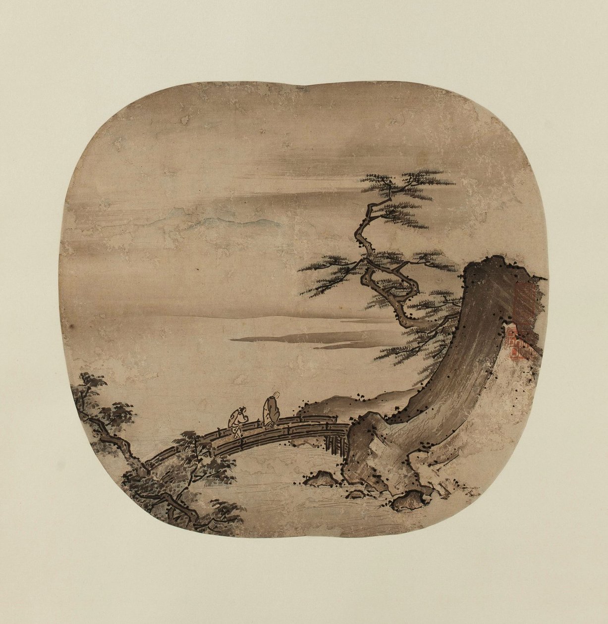 Landskap, 1400-talets andra hälft av Kenkō Shōkei