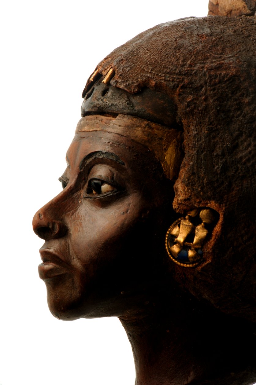 Berlinmuseet, Nubiska faraoner, Tiye-figur, Amenhotep III:s hustru av Kenneth Garrett