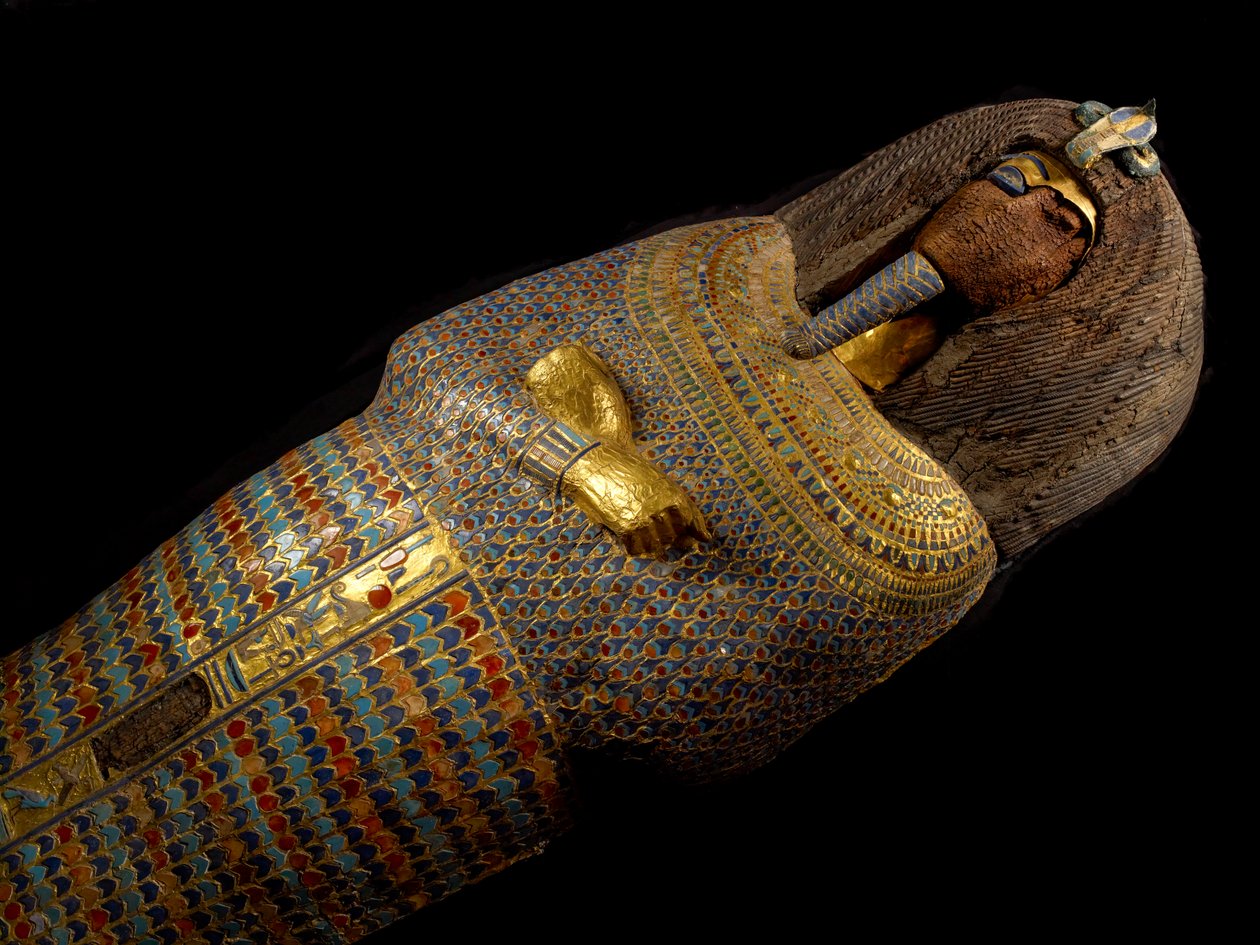 Pharoah Akhenatens kista, mm7864; 18:e dynastin; Nya riket; Egypten; The Egyptian M..., 2009 (foto) av Kenneth Garrett