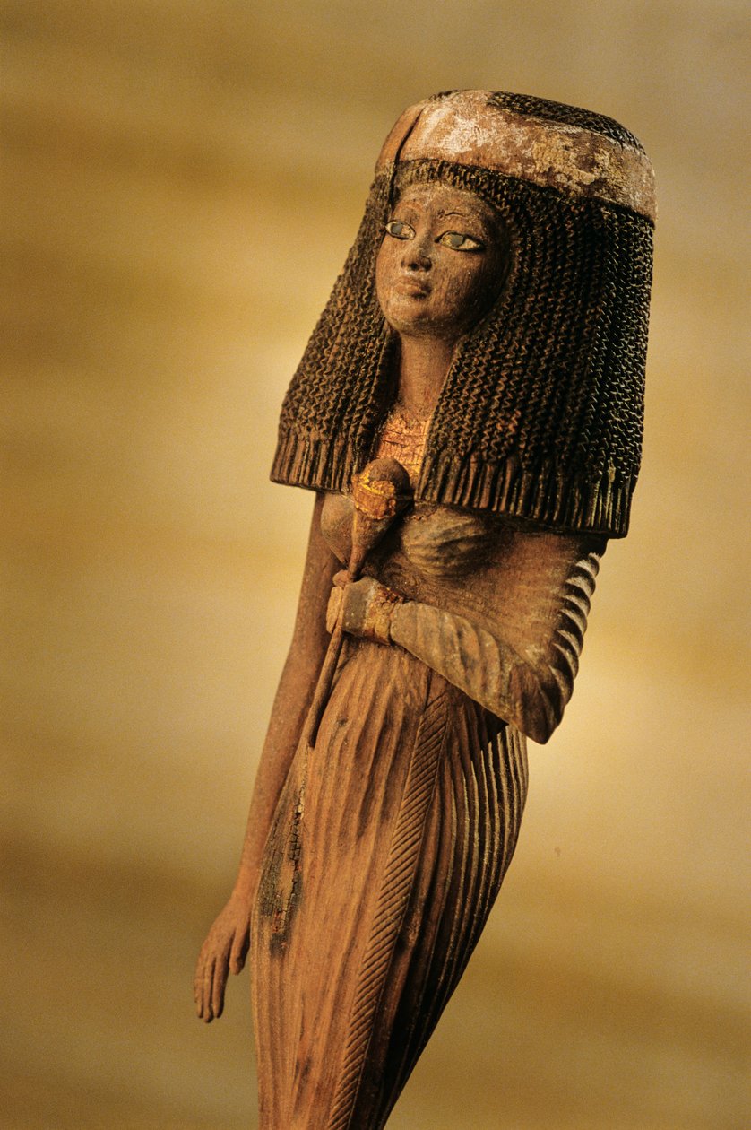 Begravningsfigur av Lady Resi; figurin; Amenhotep III:s regeringstid. Resi var dotter till ..., 2009 (foto) av Kenneth Garrett