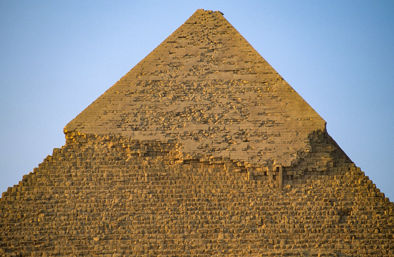 Khafres pyramid, Egyptens gamla rike; Gizaplatån; Giza; Egypten av Kenneth Garrett