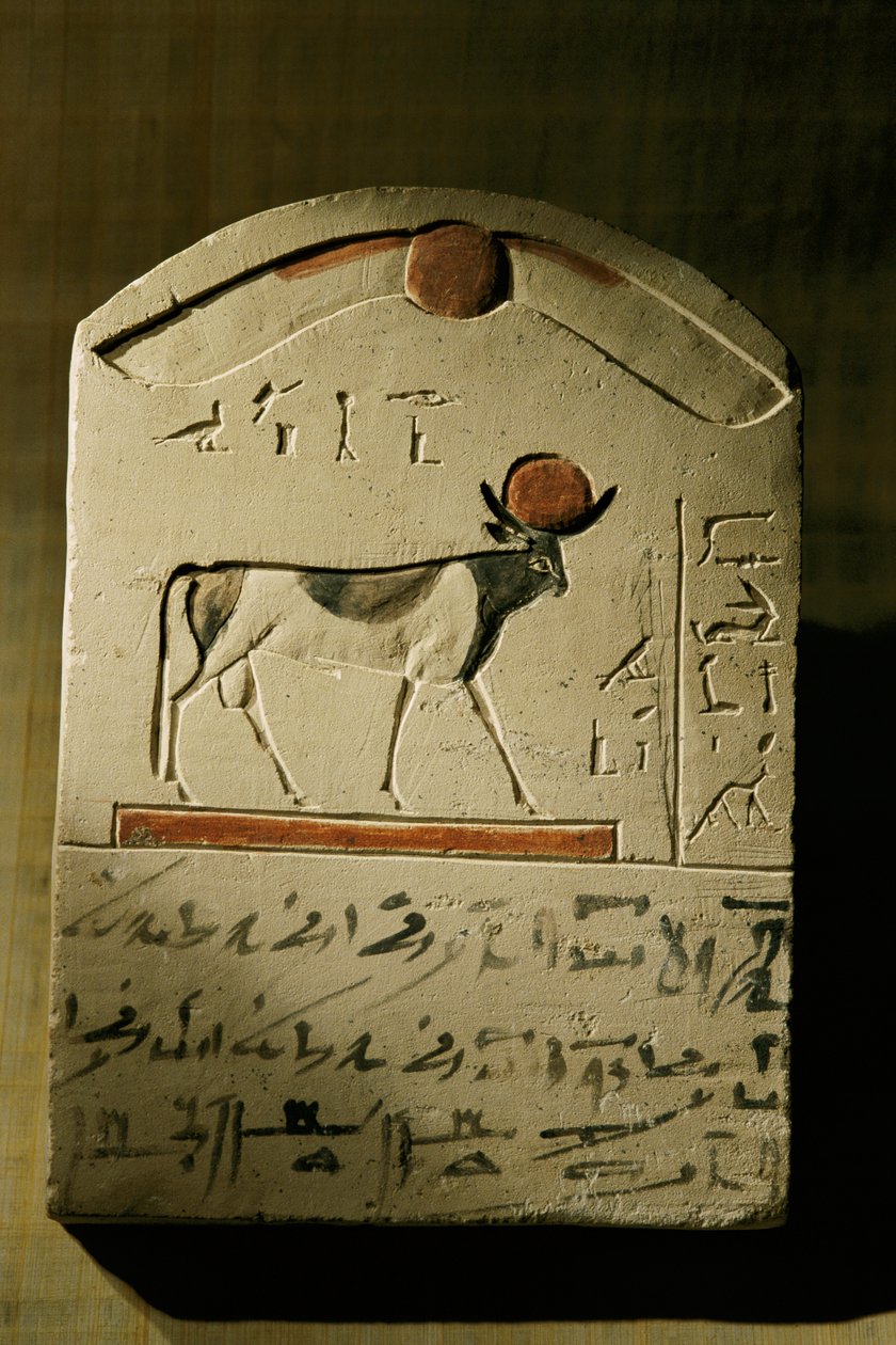 Kalkstensstela av Neswennefer, 2002 (foto) av Kenneth Garrett