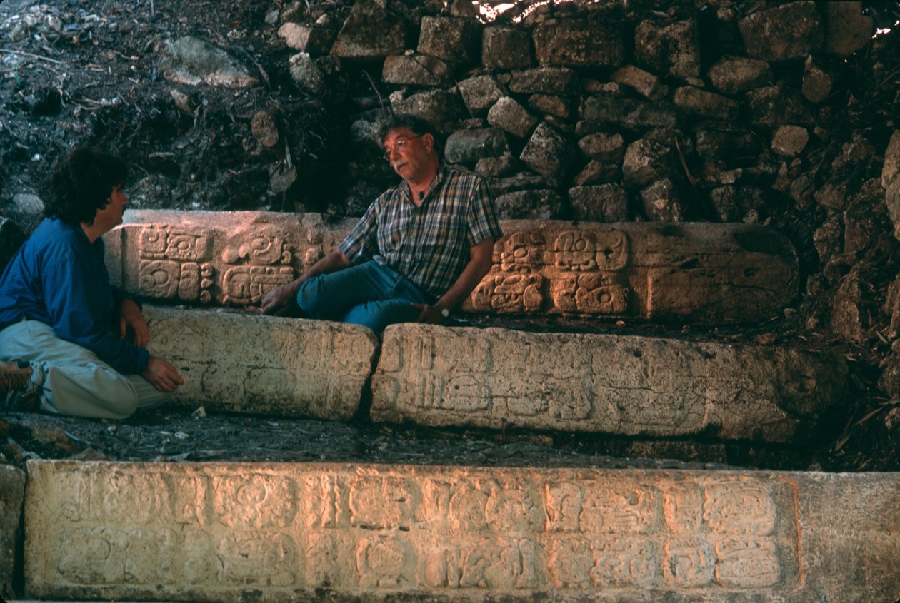 Maya; Guatemala; Ruta Maya, Dos Pilas. Arthur Demarest, Federico Fashen av Kenneth Garrett