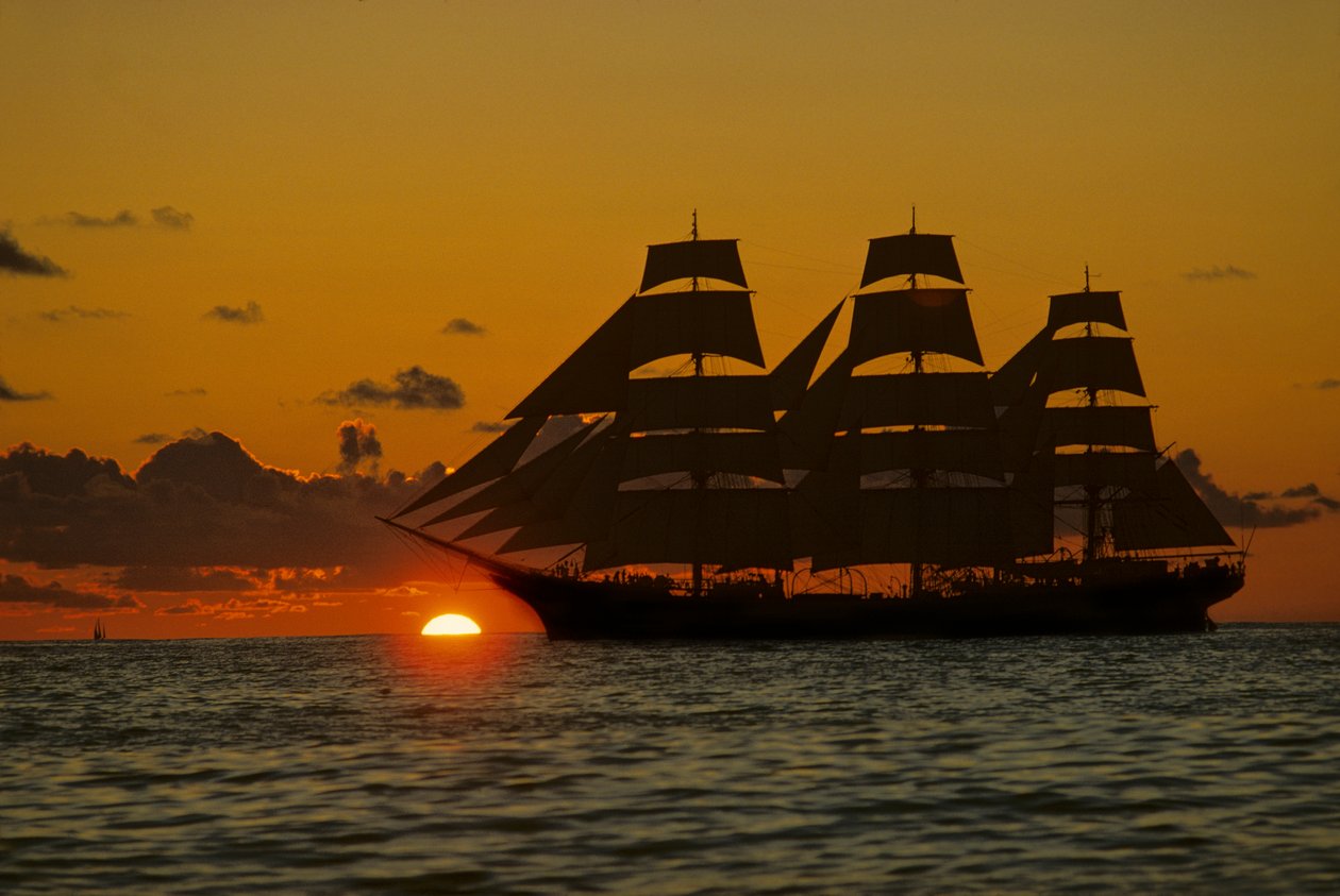Square Rigger; Dar Pormorza,Sail race, Operation Sail Tall Ships; Sail Training Assoc... av Kenneth Garrett