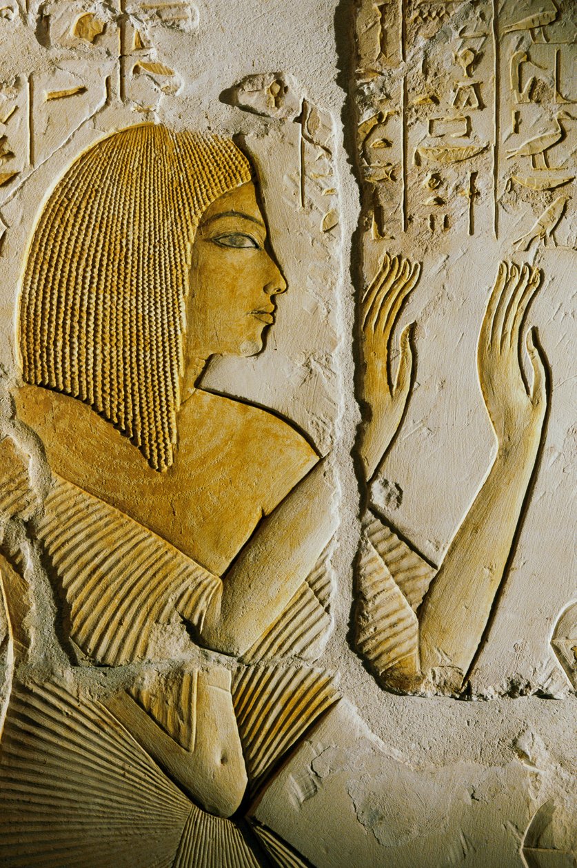 Maias grav; Egypten; Arkeologi; Nya riket; Saqqara, Amarna-perioden, konst, 2002 (foto) av Kenneth Garrett