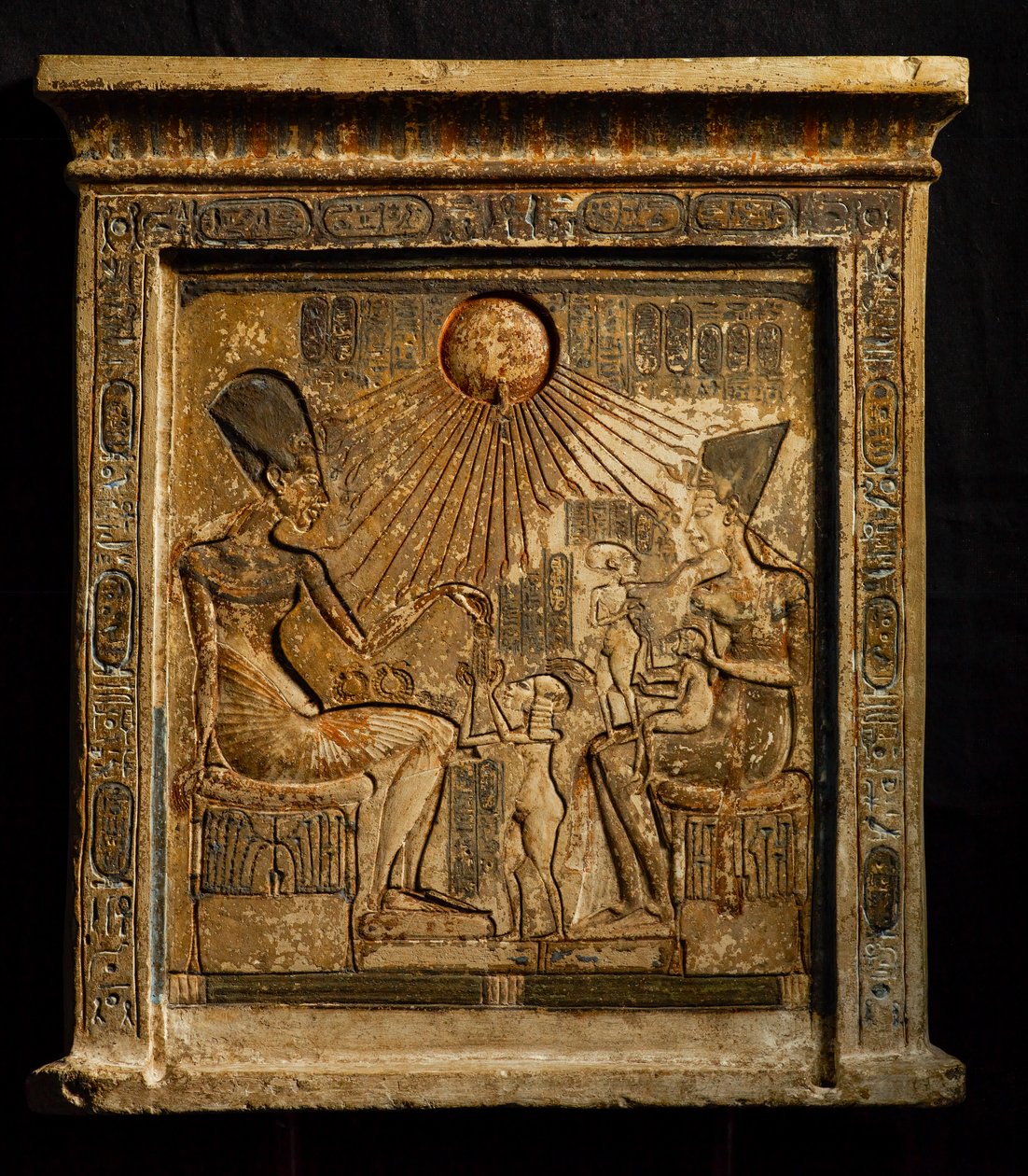 mm7864; Egypten; Amarna; Solens faraoner; Egyptiska museet; Arkeologi, Akhenat..., 2009 (foto) av Kenneth Garrett