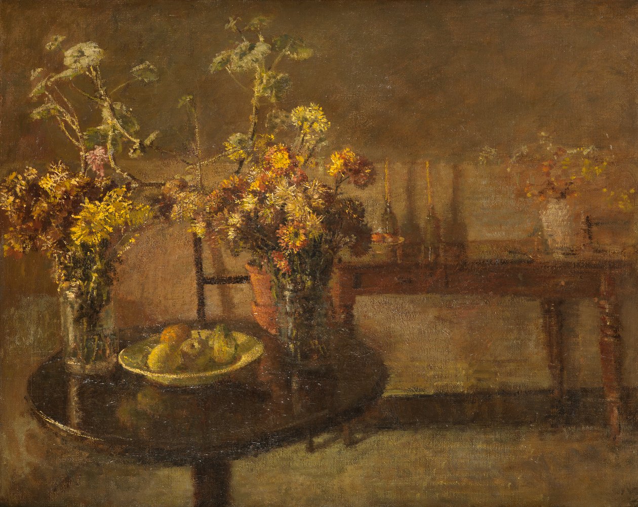 Golden Mood (olja på duk) av Kenneth Newton