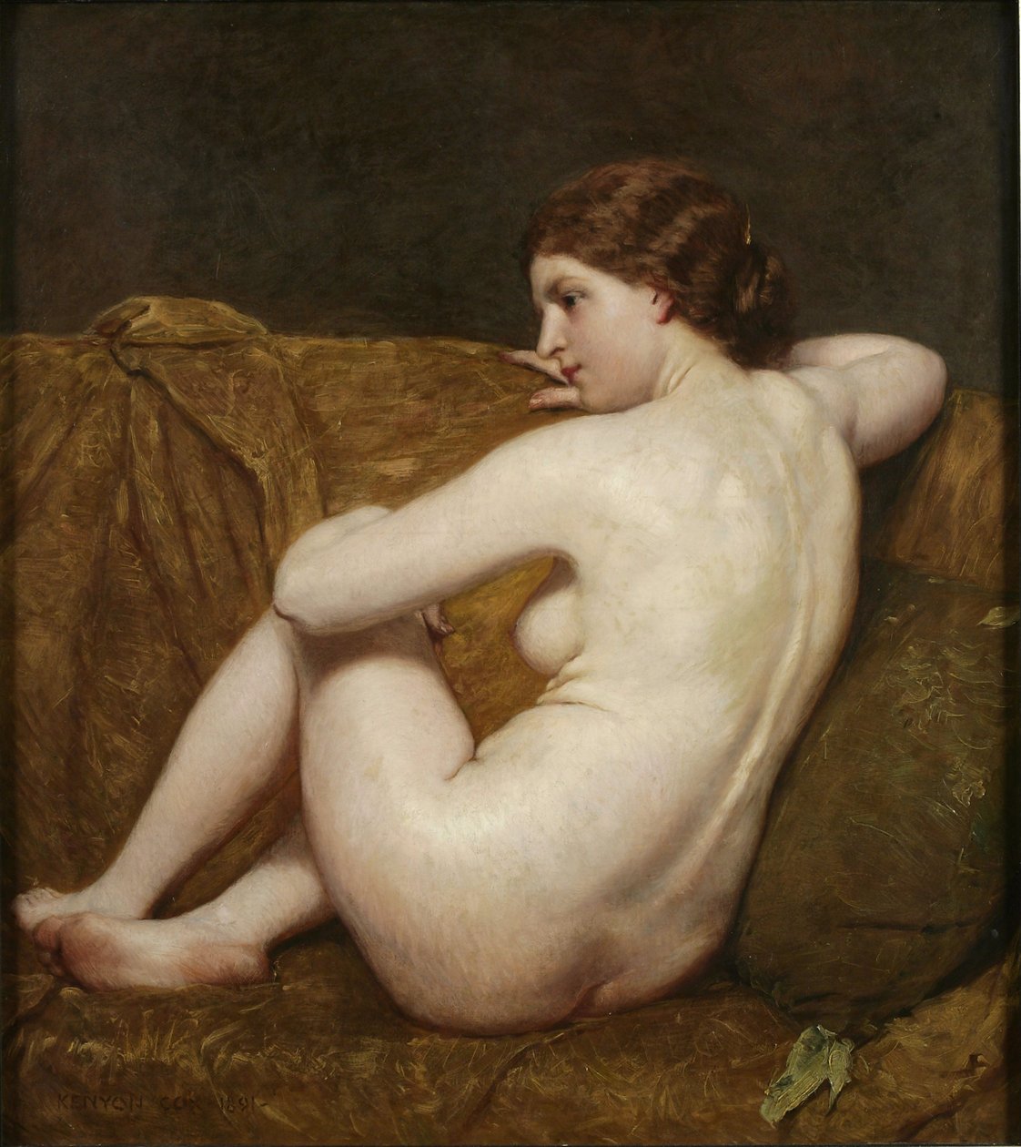 En blondin av Kenyon Cox