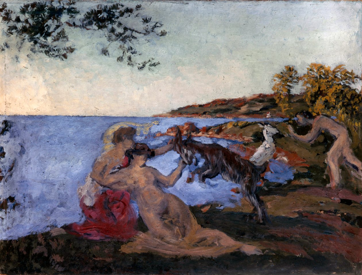 Mytologiskt motiv, c1903 av Ker Xavier Roussel
