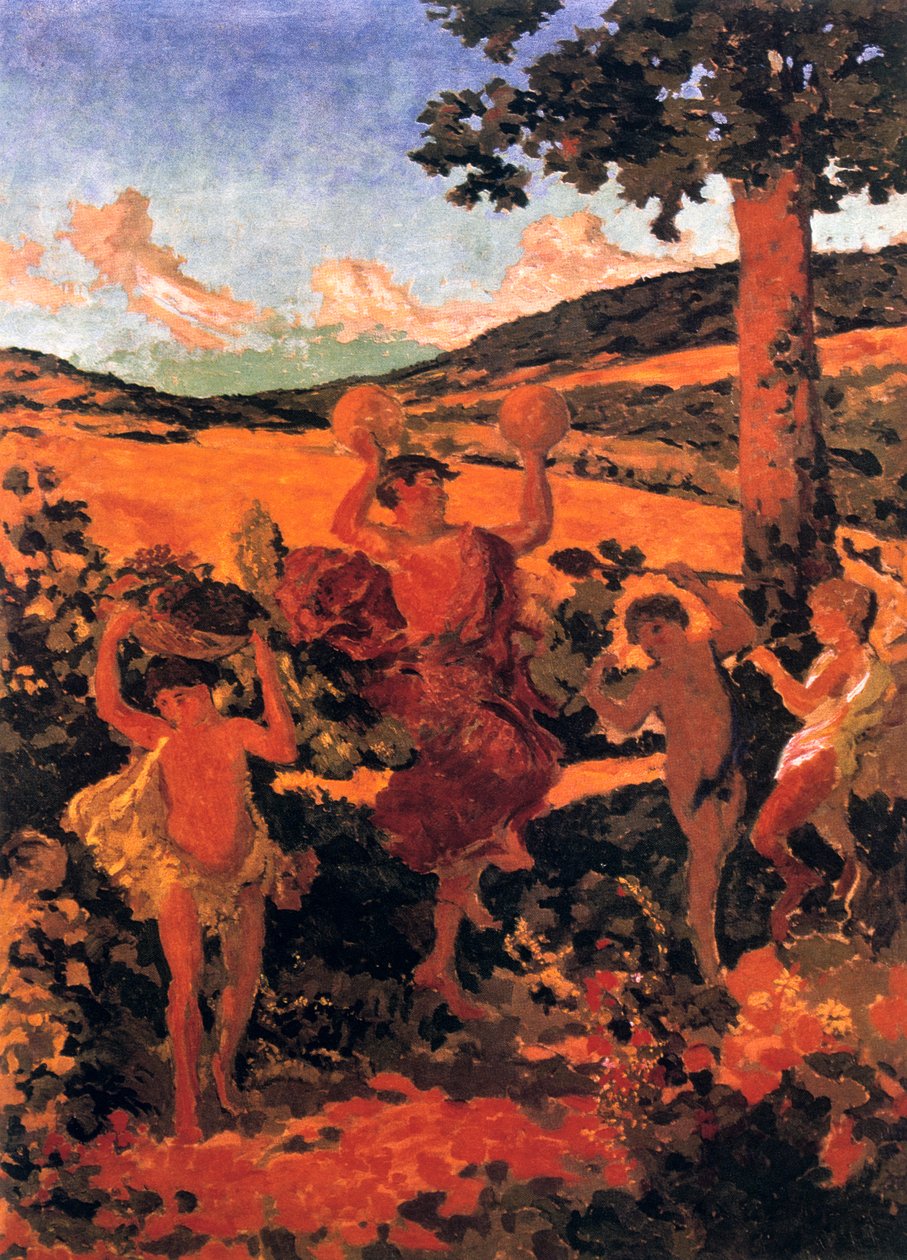 Landsbygdsfest, 1911-1913 av Ker Xavier Roussel