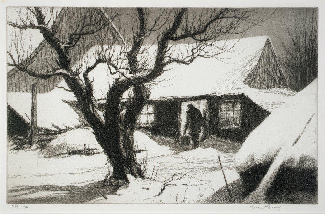 Ladugård, Friendship, Maine av Kerr Eby
