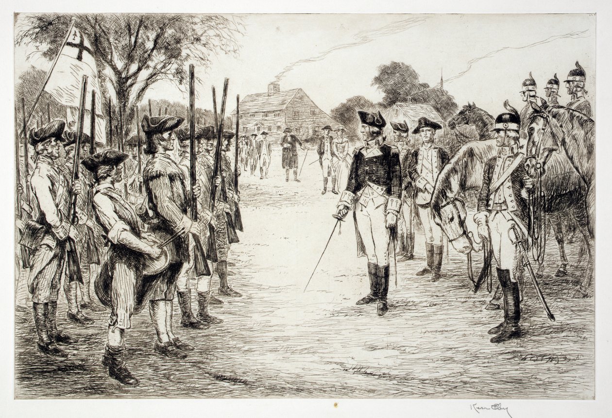 George Washington och hans trupper av Kerr Eby