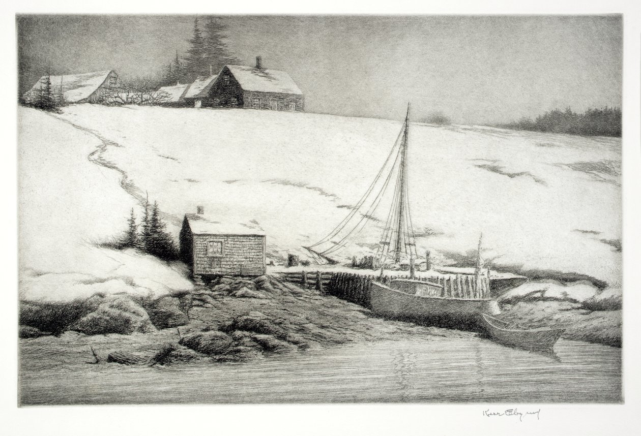 Hatchet Cove, Maine av Kerr Eby