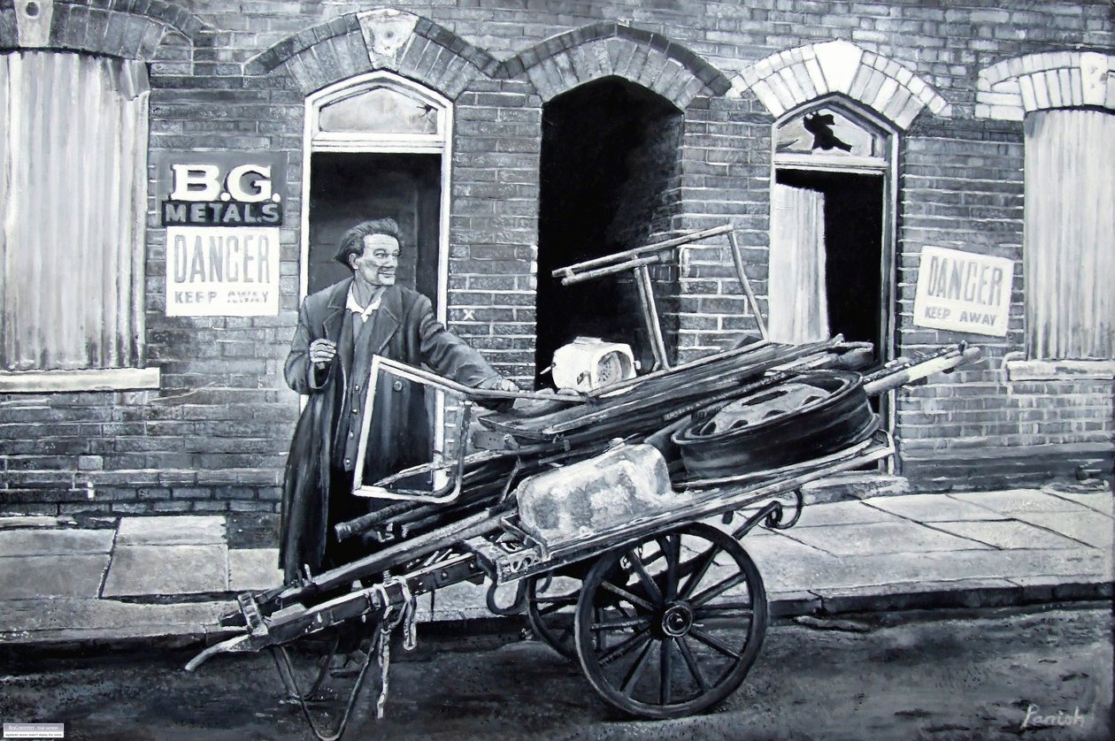 Any Old Iron, 2007 (olja) av Kevin Guild of Railway Artist Parrish