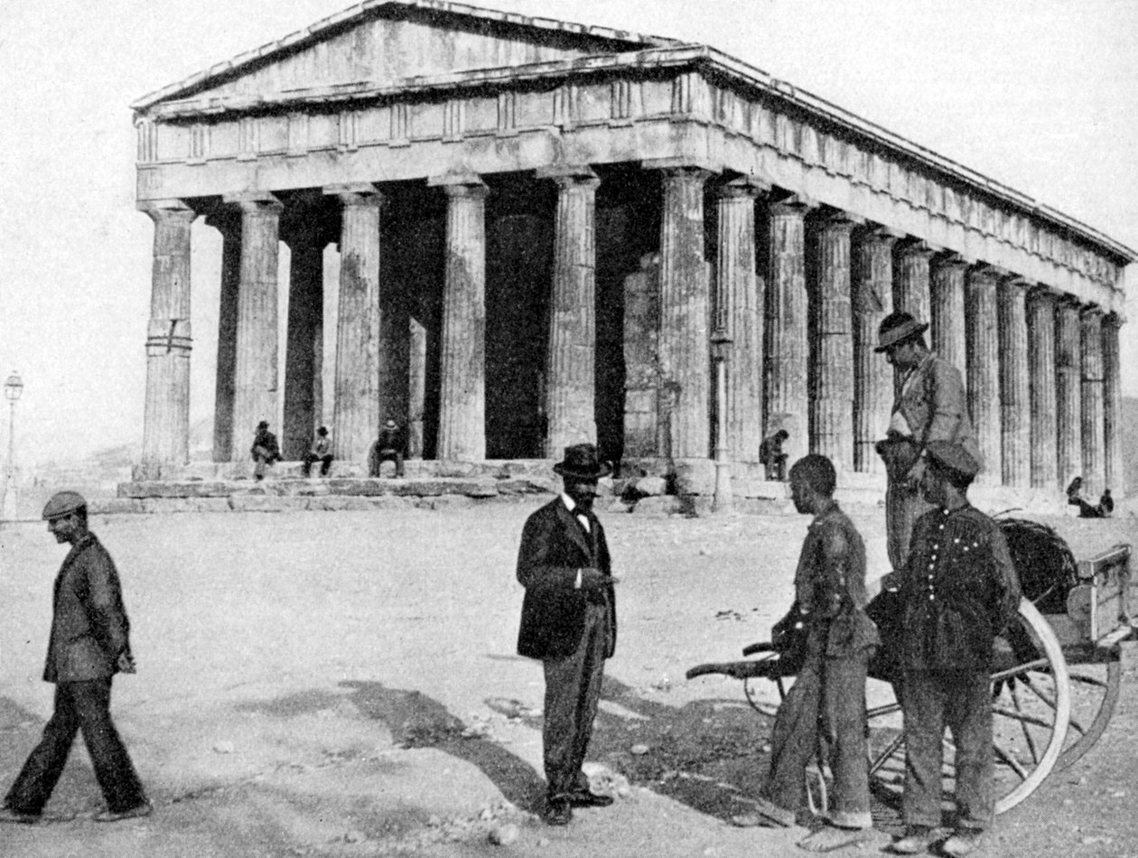 Theseum i Aten, Grekland, 1922. av Keystone View Company