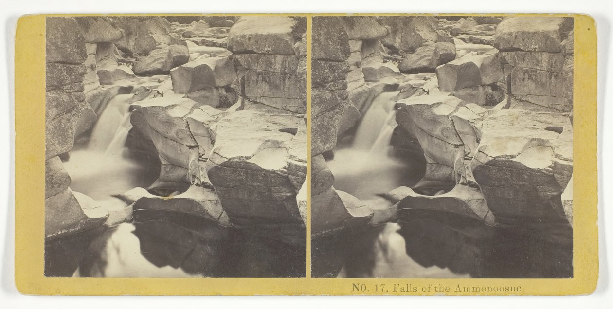 Falls of the Ammonoosuc, 185575. Skapare: Kilburn Brothers, BW Kilburn. av Kilburn Brothers, BW Kilburn