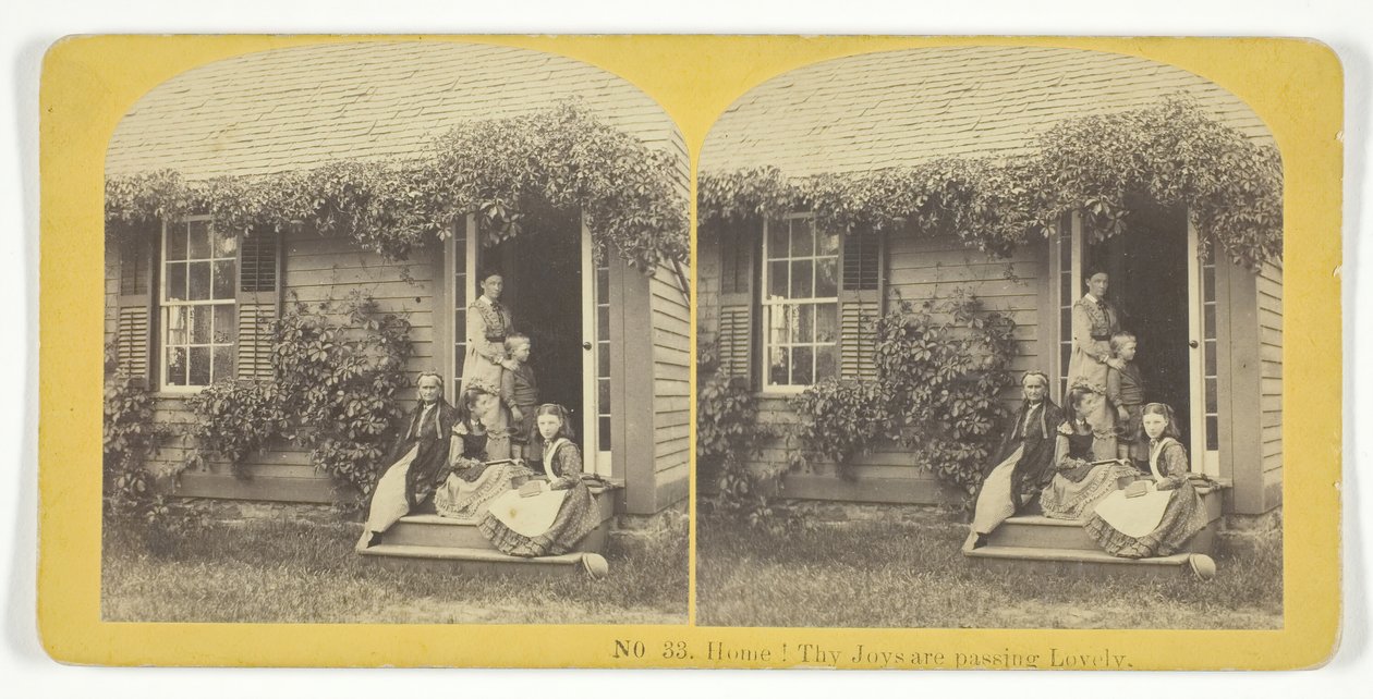 Hem! Thy Joys passerar Lovely, 185575. Skapare: Kilburn Brothers, BW Kilburn. av Kilburn Brothers, BW Kilburn