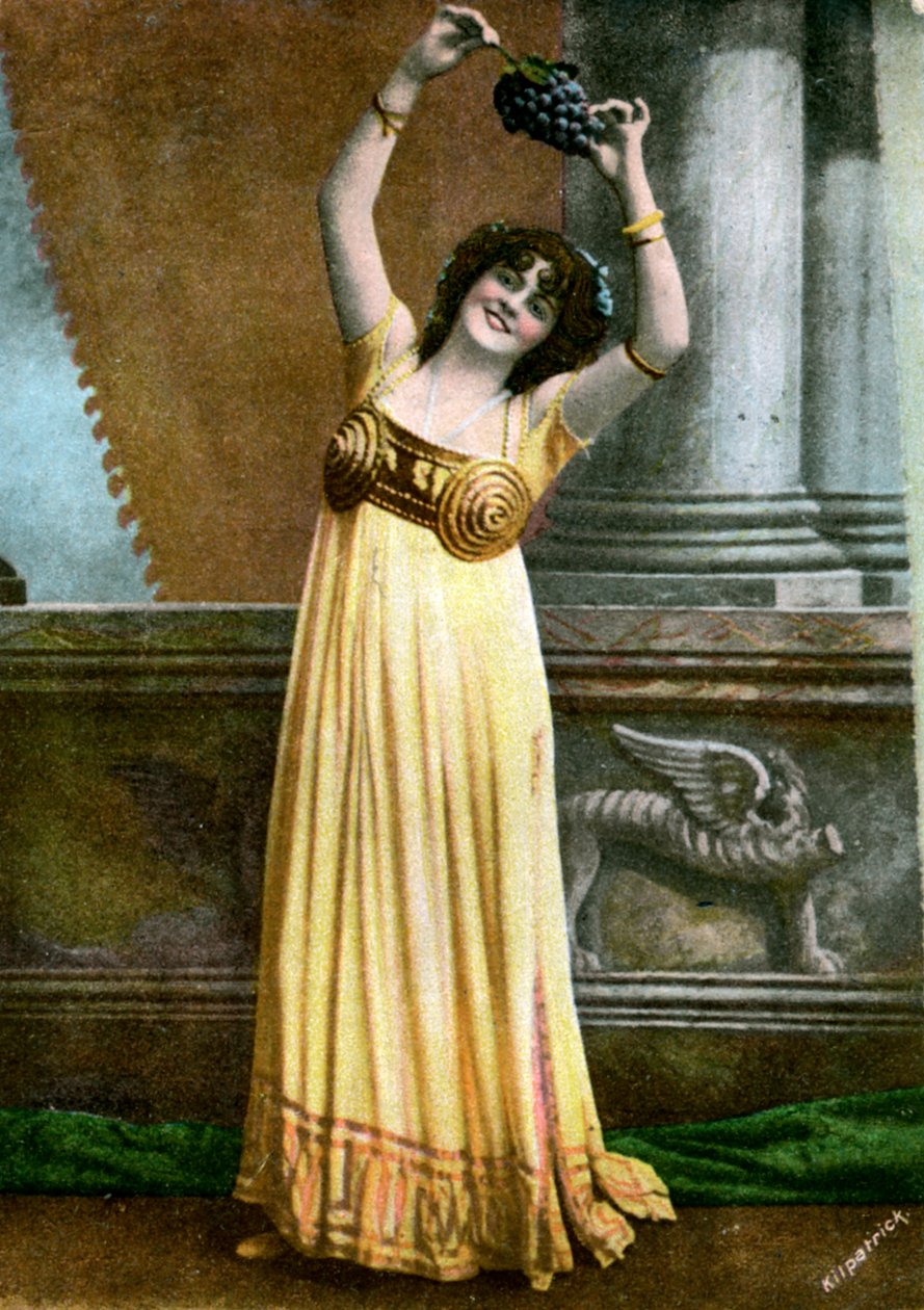 Marie Studholme 1875-1930, engelsk skådespelerska, tidigt 1900-tal. av Kilpatrick