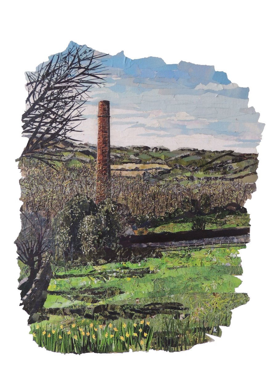 Peckwash Mølle Fra Rigga Laneswed av Kirstie Adamson