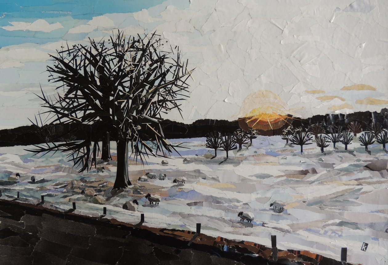 Winter Twilight - Chatsworth Estateswed av Kirstie Adamson