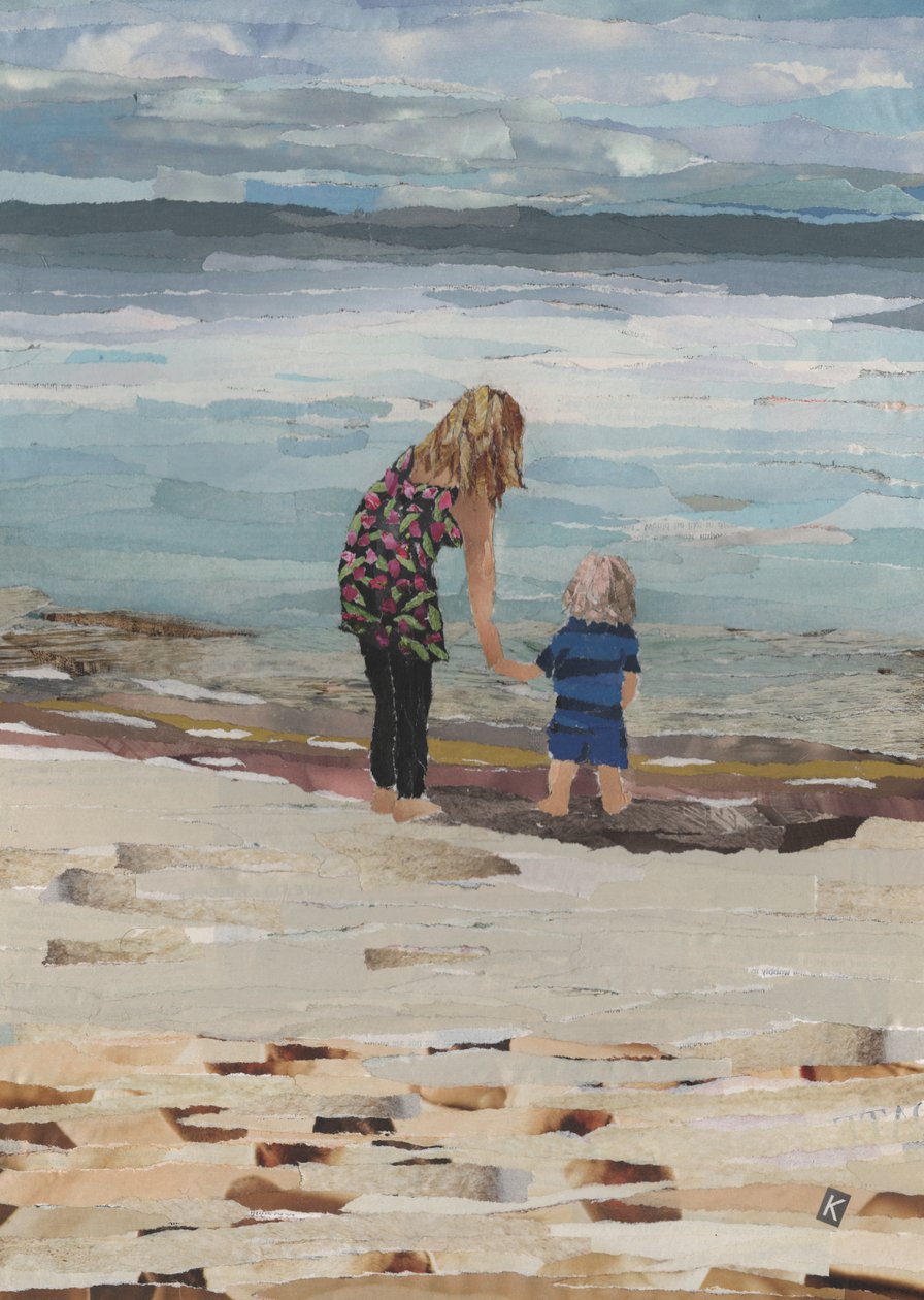 Vrouwenpolder Beach, Nederländerna av Kirstie Adamson