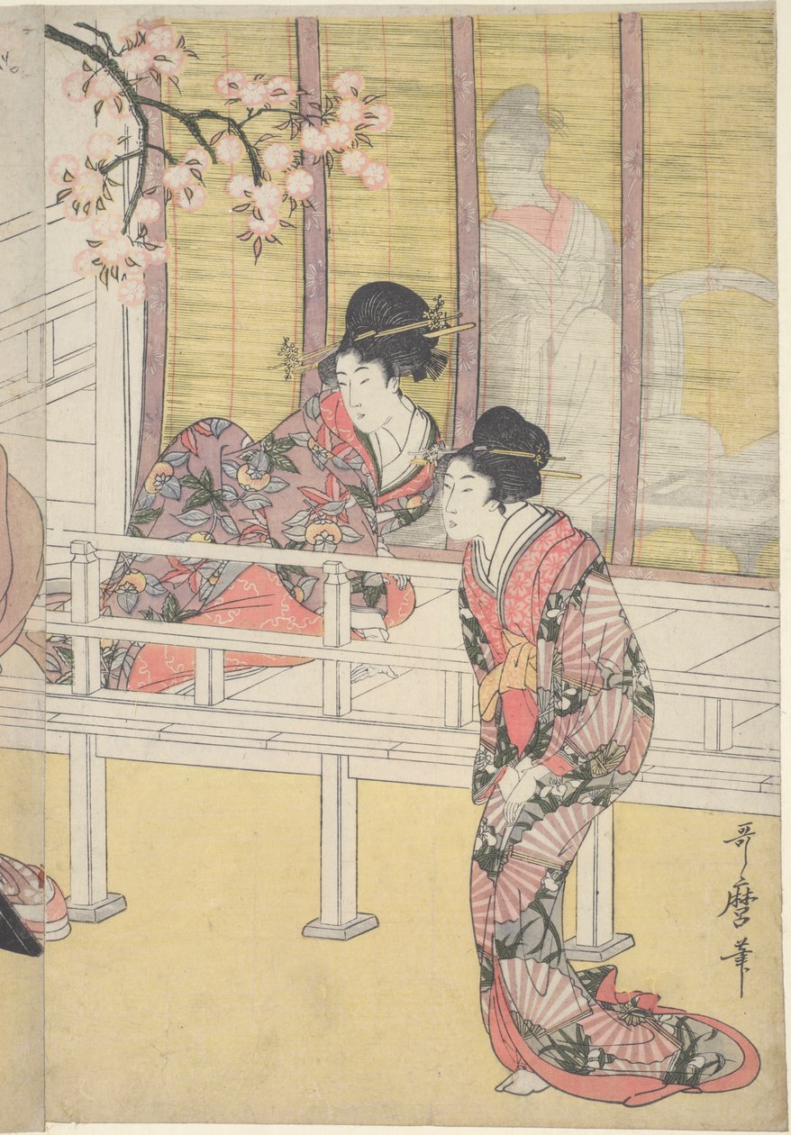 Princess Aoi Cushing Upon 6 Princess Joe av Kitagawa Utamaro