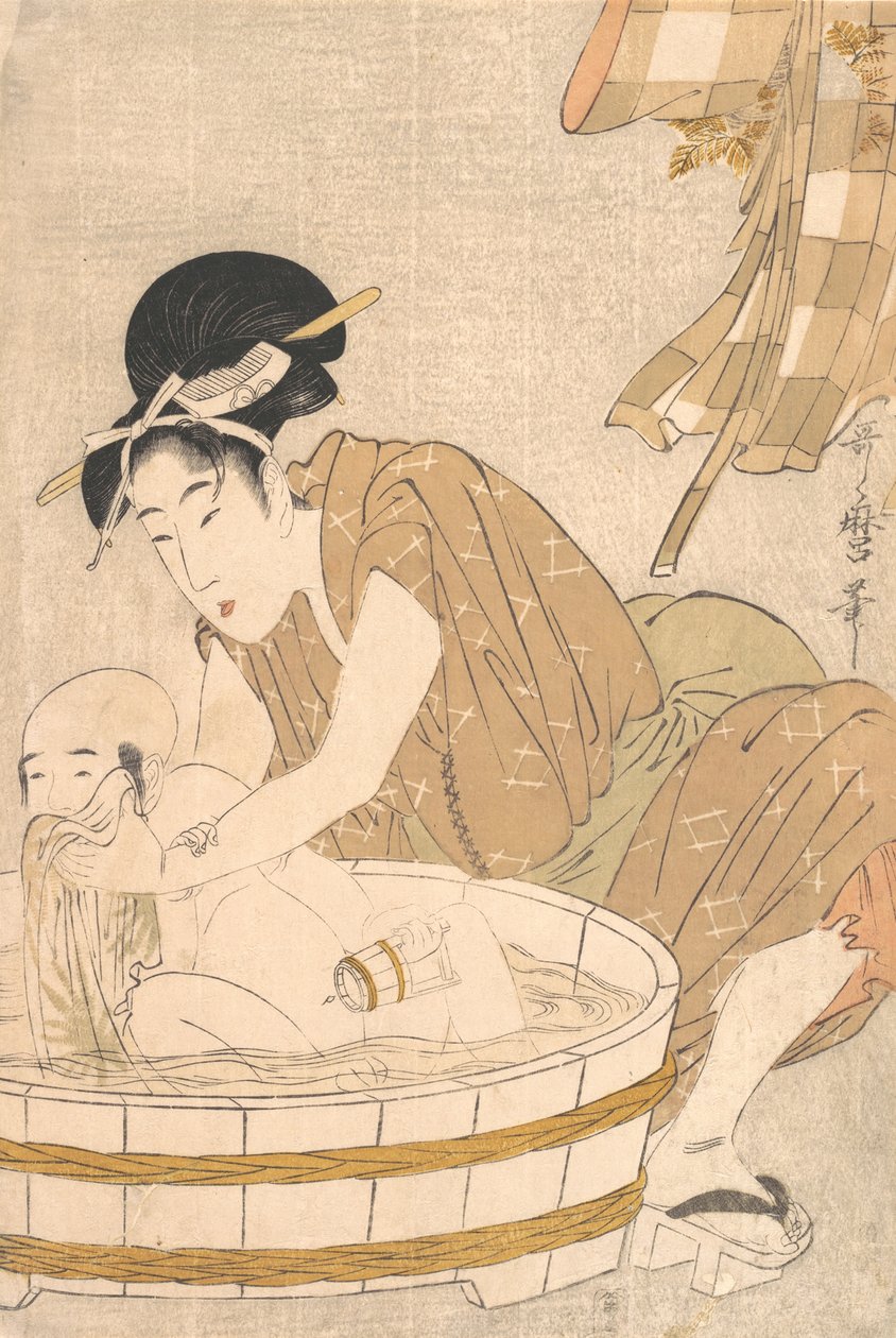 Var är fiskmassan, eller? 1801. av Kitagawa Utamaro