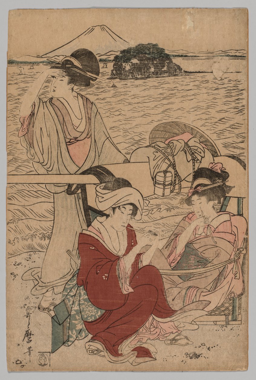 Ingen titel, 1753-1806. av Kitagawa Utamaro
