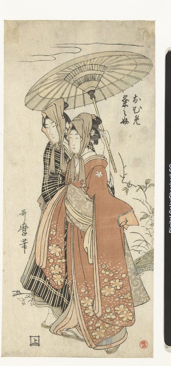 Oume En Kumenosuke Oume Kumenosuke av Kitagawa Utamaro