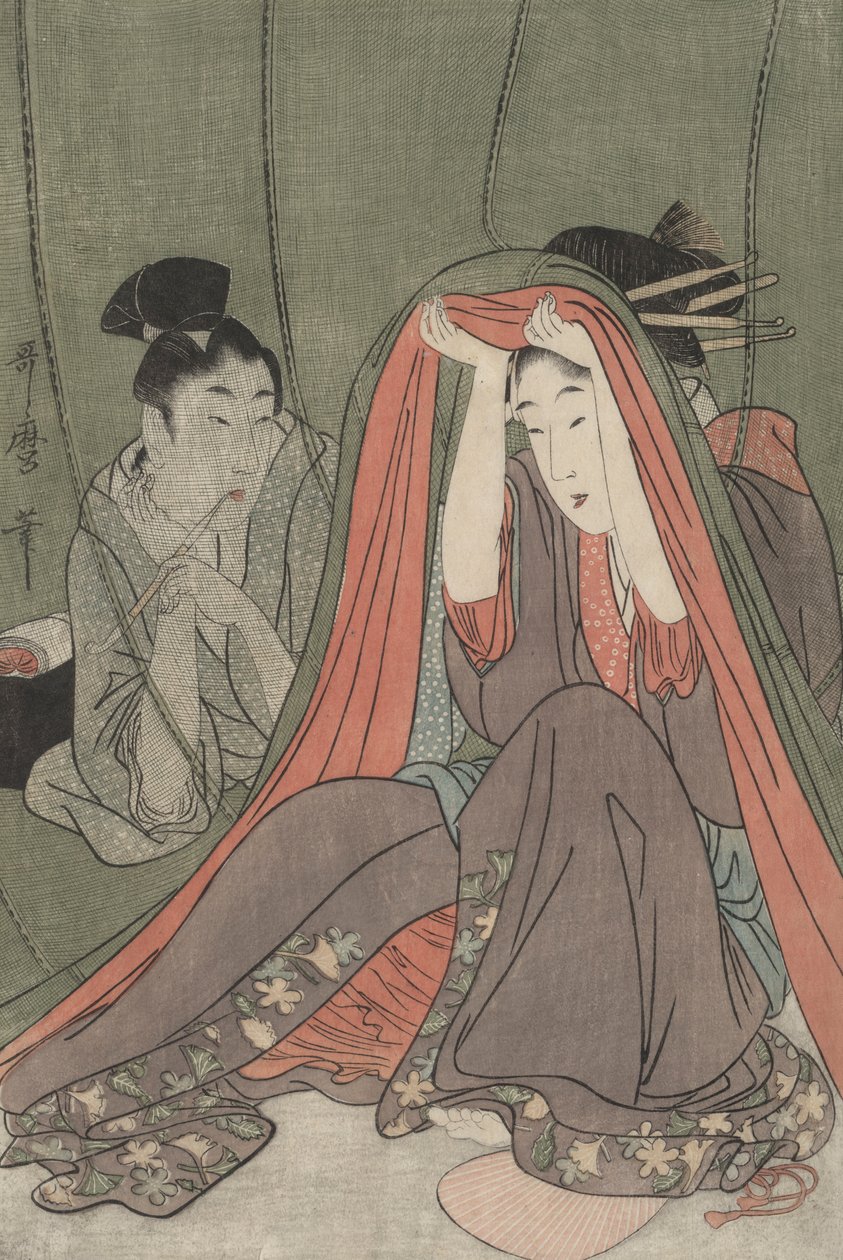 Myggnätet av Kitagawa Utamaro