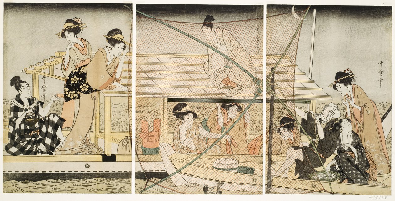 Scoop-Net av Kitagawa Utamaro
