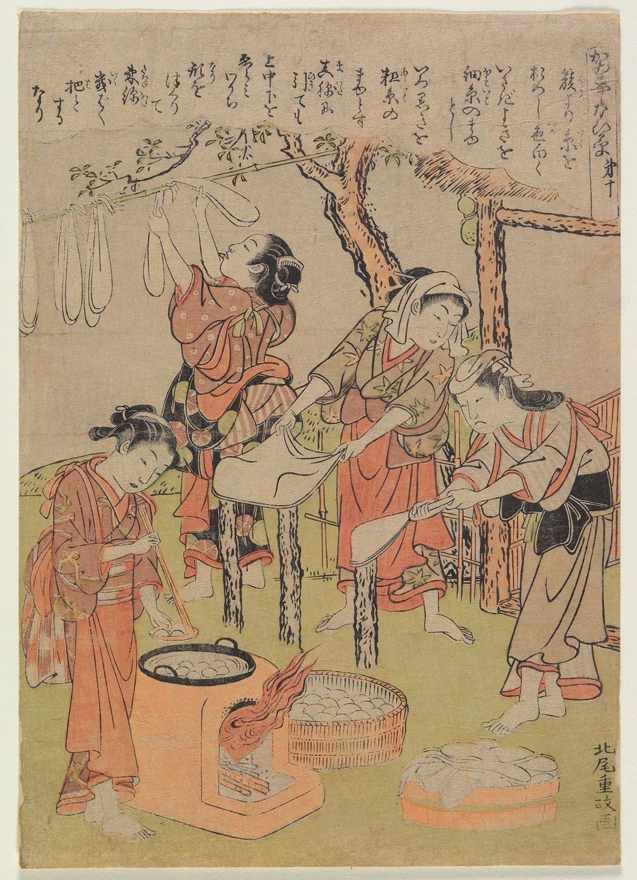 Nr 10 av Kitao Shigemasa