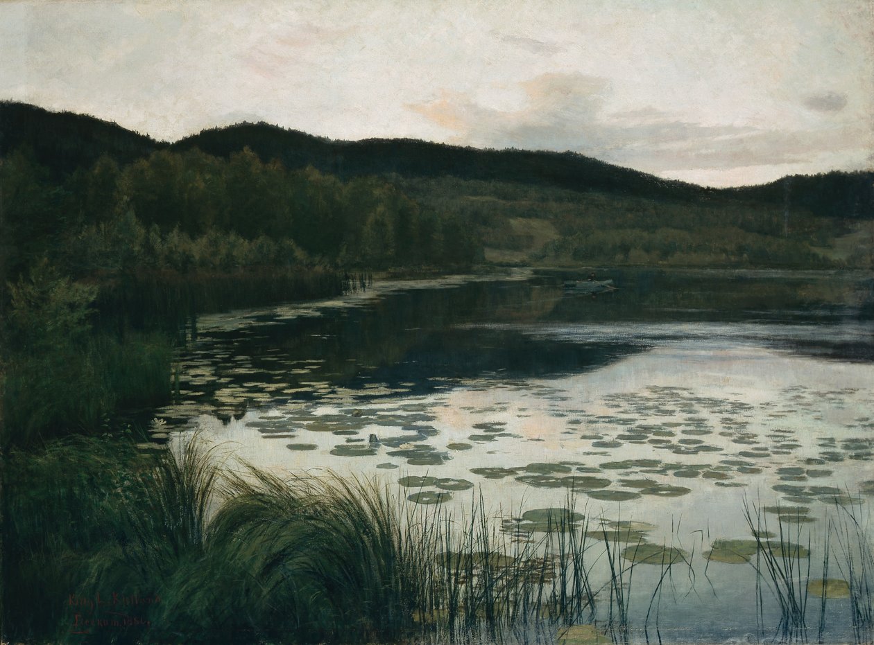 Sommarkväll av Kitty Lange Kielland