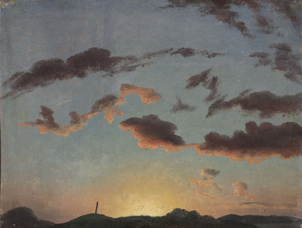 Molnstudie av Knud Andreassen Baade