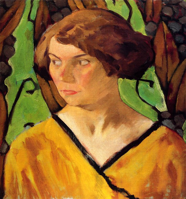  Madchenbildnis av Koloman Moser