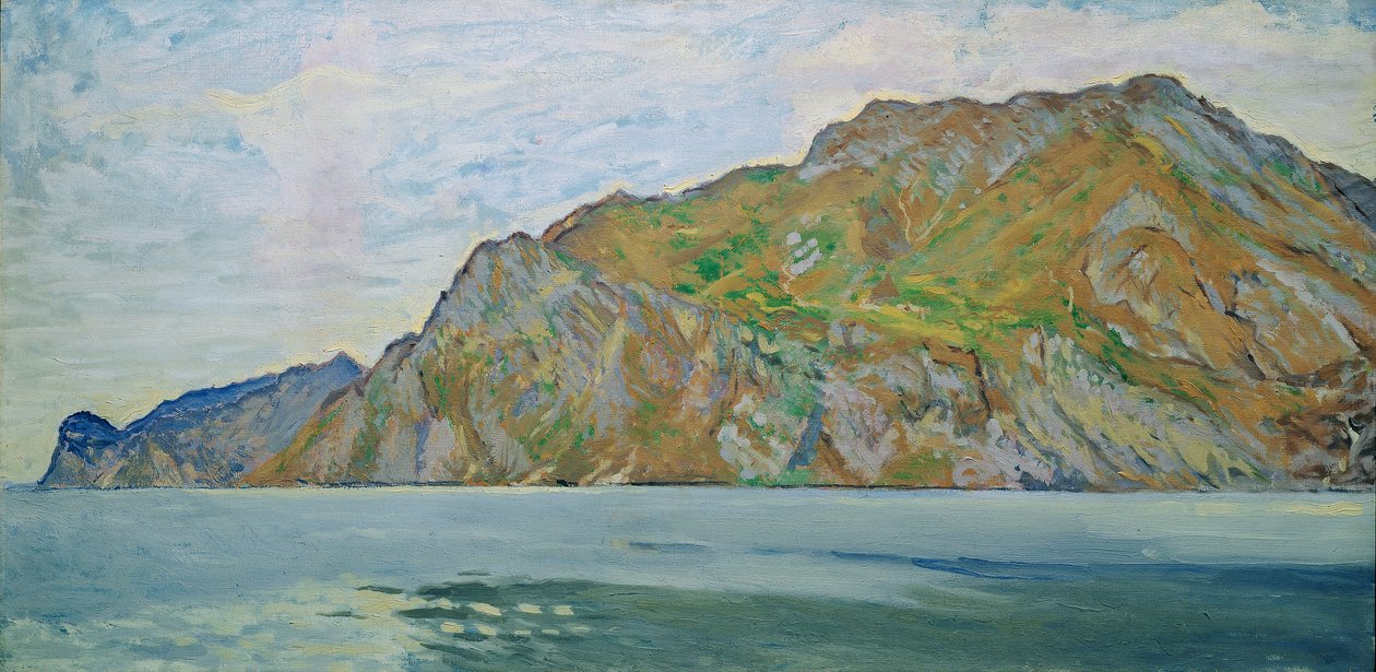 Utsikt från Torbole på Gardasjöns västra strand av Koloman Moser