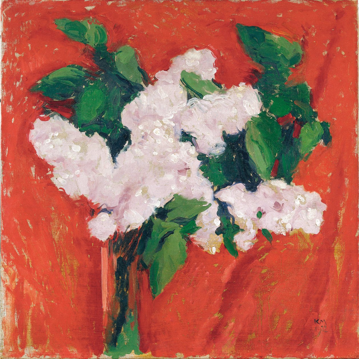 Flieder - Lilac ... (olja på duk) av Koloman Moser