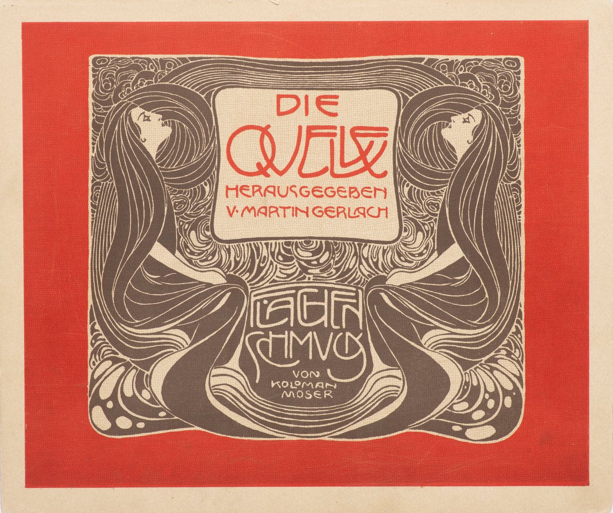 Källan, 1901. av Koloman Moser