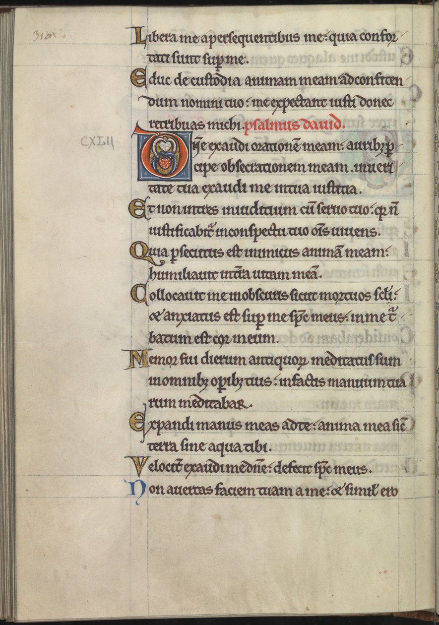 Psalter av Eleanor of Aquitaine av Koninklijke Bibliotheek
