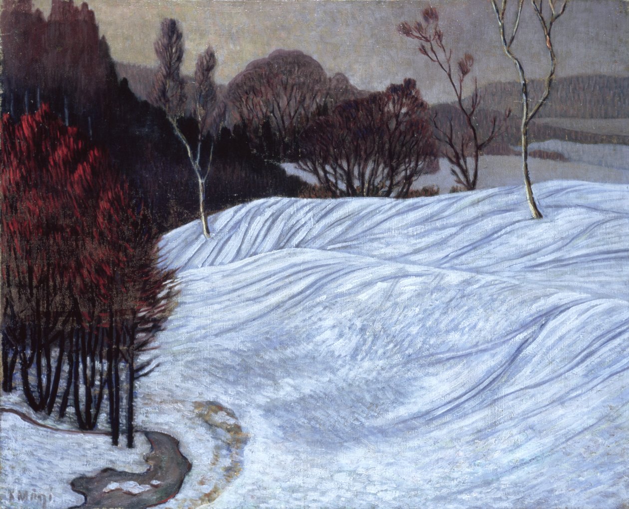 Norskt landskap, 1908-10 av Konrad Magi