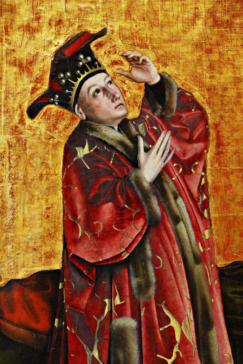 Kejsar Augustus och Sybil i Tibur av Konrad Witz