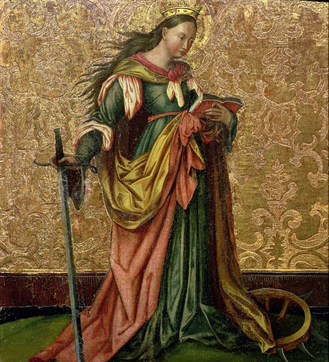 St. Katarina av Alexandria av Konrad Witz