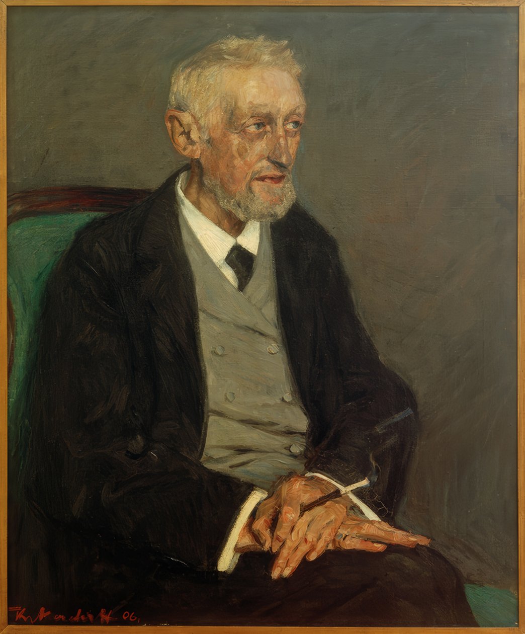 Konstnärens far av Konrad von Kardorff