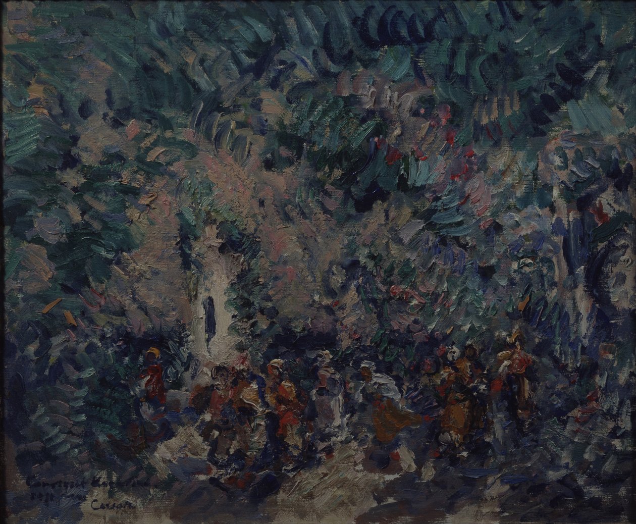 Scenografi för baletten Corsair av A. Adam, 1911 av Konstantin Alekseevich Korovin
