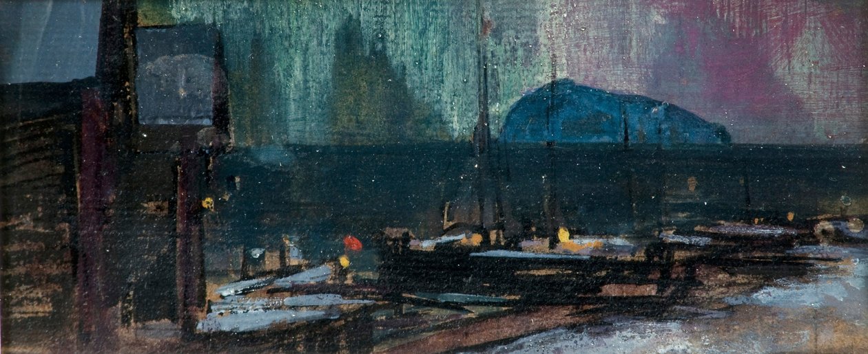 Norrsken i Norge, 1902 av Konstantin Alekseevich Korovin